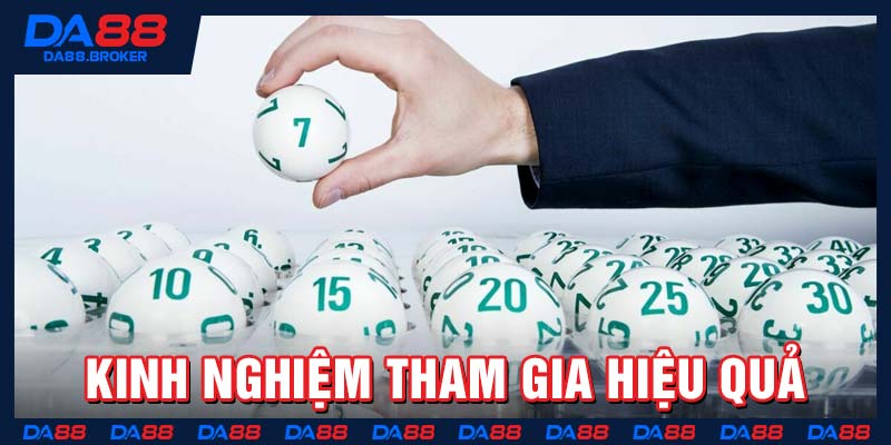 Kinh nghiệm tham gia hiệu quả