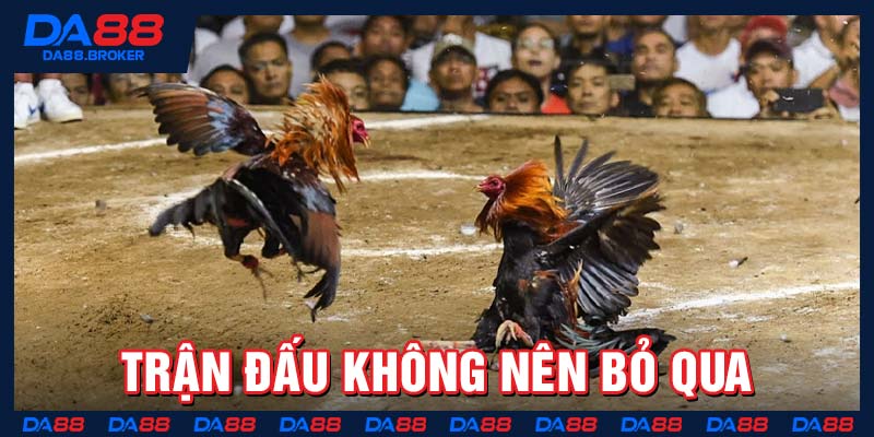 Trận đấu không nên bỏ qua