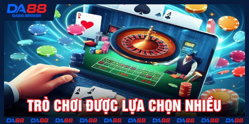 Trò chơi được lựa chọn nhiều